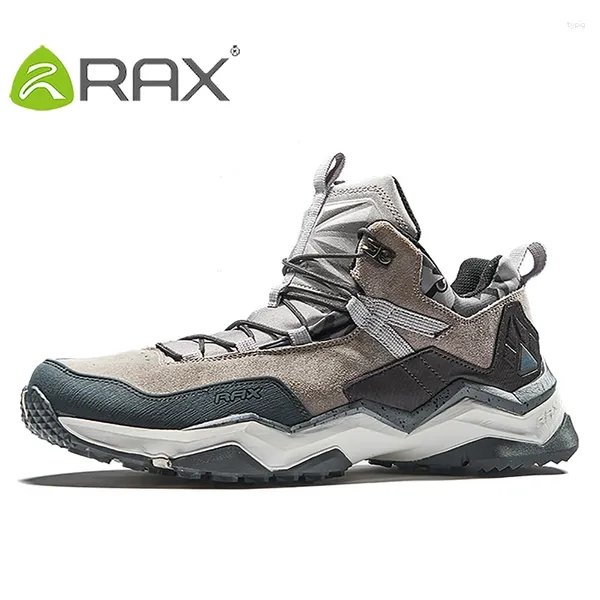 Fitness Shoes Rax Proporcionamiento de senderismo a prueba de agua Botas de montaña para hombres para hombres al aire libre con plantilla de cojadora y entresuela