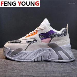 Chaussures de fitness baskets pour femmes calices de mode panier féminin tenis designers de luxe plate-forme en cuir femme décontractée