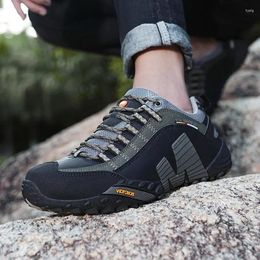Fitnessschoenen Sneakers Heren Leer Outdoor Wandelen Langlaufen Jagen Dames Trail Klimmen Trekking Zapatos Para Hombres