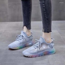 Fitness Shoes Sneakers Femme 2024 Fashion Plus taille Light Light Casual Houstable Walking Women Women's Vulcanied