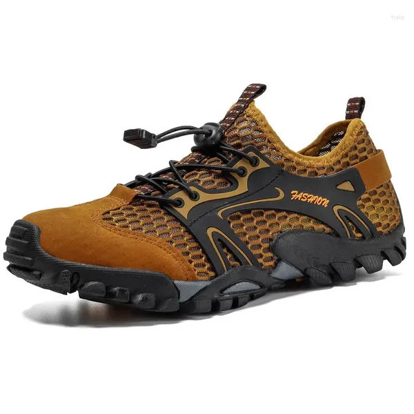 Zapatos de fitness Summer Senderismo Hombres al aire libre Trekking antideslizantes