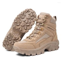Topfight – chaussures de Fitness montantes, bottes de Camping pour hommes et femmes, pêche en plein air, armée antidérapante, cheville spéciale tactique militaire