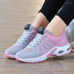 Fitness schoenen vrouwen zomertenis feminino sneakers grijs gaas draaien voor zapatos mujer lichtgewicht dames sportschool