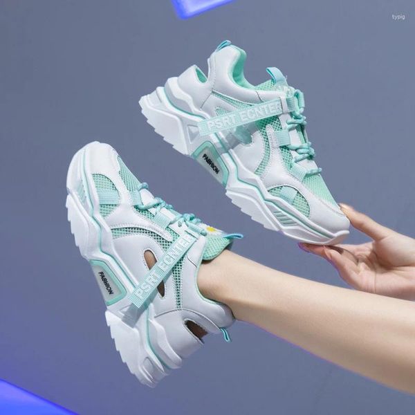Fitness Shoes Femme Femme Sneakers 2024 Fashion Breatch Woman Tennis Femme Femme-Shoes Femme Femme Designer Mesh Trainers Summer