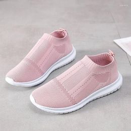 Fitnessschoenen xnhn xahn sneakers vrouwen gevulkaniseerd gaas ademende sokken schoen dames comfort plus size platform vrouwelijk plat