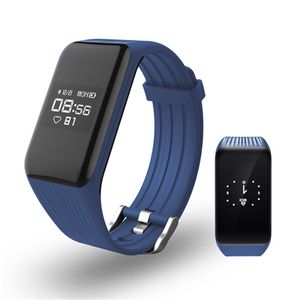 Rastreador de ejercicios Pulsera inteligente Monitor de ritmo cardíaco Relojes inteligentes a prueba de agua Reloj de pulsera con rastreador de actividad para iPhone Reloj inteligente con teléfono Android