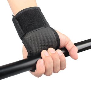 Fitness gewichtheffen handschoenen gym grip palmbeschermer riemgewicht hefkussenpolspolspolsen wraps halter handschoenen gymapparatuur