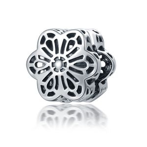 Convient aux bracelets de pandora 30pcs Sécurité de fleur Sécurité anti-goutte-Clip-Clip-Boucle Charm Bead Bead Bead Bead