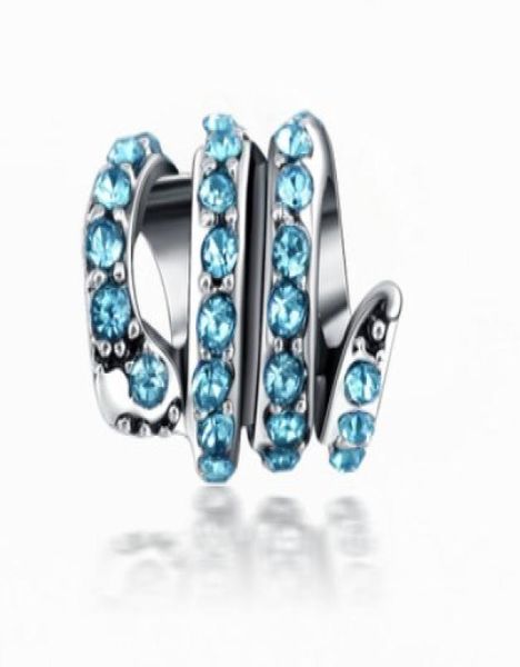 Convient à des perles d'espaceur de diamant en argent sterling Charmes pour la chaîne de charme de style européen Fashion Diy Bijoux Wholesale3907396