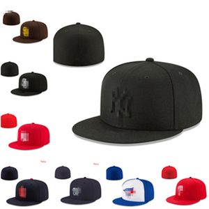 Casquettes de basket-ball réglables et ajustées pour toutes les équipes Hip Hop, chapeaux de styliste à visière plate pour hommes et femmes, taille entièrement fermée 7-8