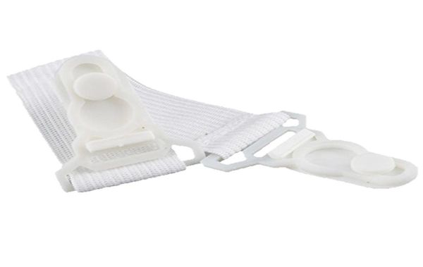 Drap-housse pour matelas, pinces pour matelas, bretelles élastiques, porte-jarretelles, Clips, sangles, crochet à bouton en caoutchouc, blanc 220Z5749798