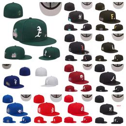 Chapeau ajusté Hommes Designer Baseball Chapeaux Noir Couleur Coton Hip Hop Chicago Sport Plein Fermé Plat Design Casquette Broderie Chapeau Point Coeur Hustle Fleurs nouvelle ère casquette