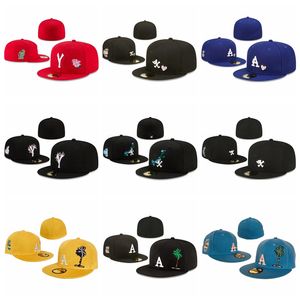 Passende hoeden Snapbacks hoed Verstelbare baskbalpetten All Team Logo man vrouw Buitensporten Borduren Katoen plat Gesloten Mutsen flex zonnepet