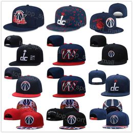 Casquettes de basket-ball tricotées ajustées Team Bradley Beal Kyle Kuzma Deni Avdija Sport Chapeau réglable Été Snapback Lettres Sun Hip Hop B216U