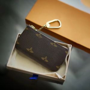 Vijf kleuren M62650 luxe Designer portemonnee Portemonnees Dames bloem ketting portemonnee heren 2023 nieuwe sleutelportefeuilles Credit handtas Kaarthouders Sleutelzakje dame Echt leer