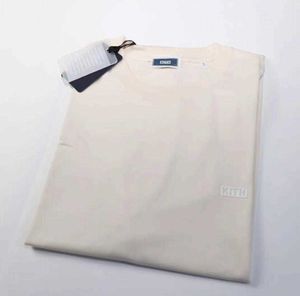 Cinq couleurs petit kith tee 2022SS hommes femmes colorant d'été kith t shirt tops de haute qualité boîte ajustement à manches courtes CC4