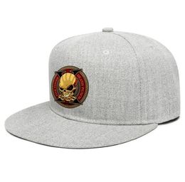 Five Finger Death Punch Logo Design Unisexe Flat Brim Baseball Cap de baseball vierge Chapelier de camionneur personnalisé Le saignement depuis 2005 USA WRON7336058