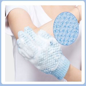 Five Fingers Bath Gloves Household Shower Towel Scrub Body Wash Children Home Supply Elastic Wipe Back Bathing Cleaning Gloves
