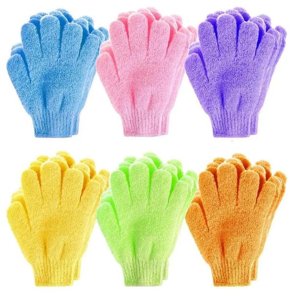 Cinq doigts gants bain ménage douche serviette gommage corps lavage enfants maison approvisionnement élastique essuyer dos bain nettoyage 230927