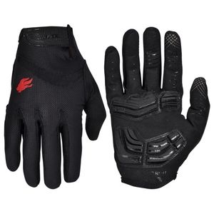 Cinco dedos Guantes FIRELION Al aire libre Dedo completo Gel Pantalla táctil Guantes de ciclismo Off Road Dirt Mountain Bike Bicicleta MTB DH Downhill Motocross Guante 220921