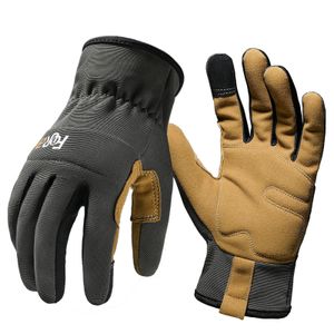 Cinco dedos Guantes Alto rendimiento Multiusos Trabajo liviano para hombres Mujeres Destreza transpirable Pantalla táctil Excelente agarre 230927