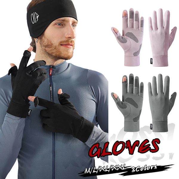 Cinq doigts Gants Kokossi Running Nonslip Plam Winter Keep Warmroproofroproofroproof Ski Ski de randonnée extérieur Glove Men 231010