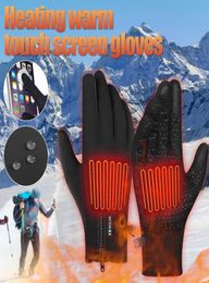 Cinq doigts gants homme écran tactile ski extérieur imperméable antidérapant pêche femmes coupe-vent sport hommes équitation 2022 hiver chaudfive1011789