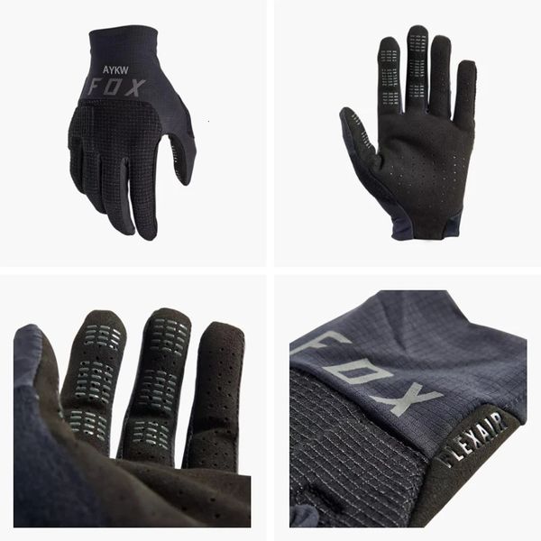 Cinq doigts gants motocross course descente VTT DH MX VTT moto gant été hommes femme moto aykw d3o 231010