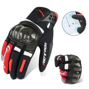 Vijf Vingers Handschoenen Motorhandschoenen Heren Guantes Moto Touchscreen Motorracen Motorhandschoen Rijden Fiets Motocross Protector 220921