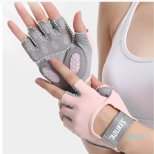 Cinq doigts gants gants d'exercice de gymnastique professionnels hommes mains protégeant respirant Sport Fitness gants de musculation accessoires