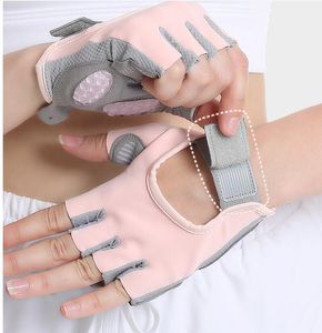 Cinq doigts gants gants d'exercice de gymnastique professionnels hommes mains protégeant respirant Sport Fitness gants de musculation accessoires