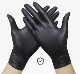 Gants cinq doigts cuisine spéciale nitrile épais vaisselle chirurgicale peau de caoutchouc de silicone