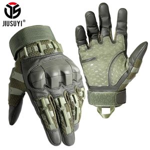 Handschoenen met vijf vingers Tactisch Volledige vinger touchscreen Leger Militair PU-leer Combat Schieten Jagen Airsoft Werk Beschermende uitrusting Heren Dames 231010