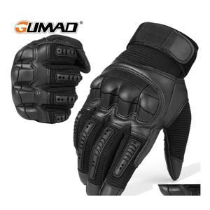 Cinq Doigts Gants Tactique Touchsn Armée Militaire Combat Airsoft Paintball Chasse Randonnée Vélo Motard Dur Knuckle Fl Doigt Hommes Dhka8