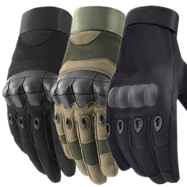 Cinq doigts Gants Us Army Hommes Tactiques Militaires Hommes Femmes Sports de plein air Full Finger Combat Antislip Carbon Fiber Shell 230921