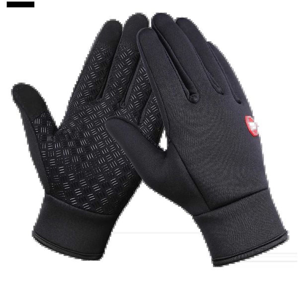 Cinq doigts gants hiver sport cyclisme gants écran tactile chaud coupe-vent imperméable ski escalade gants antidérapants vélo moto gant femmes hommes L231108