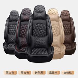 Vijf volledig pakket PVC Cushion Four Seasons Algemene milieubescherming Lederen autostoelhoes Q240412