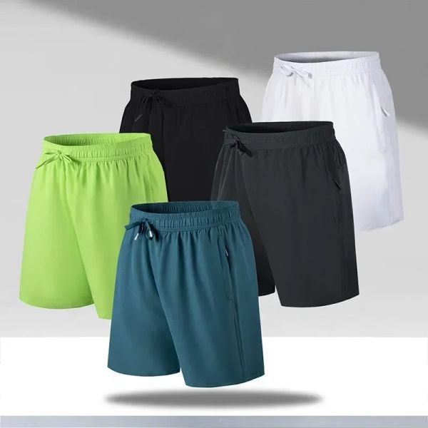 Livraison gratuite cinq pouces Men Fitness Badminton Sports Shorts à séchage rapide Pantalon Pantalon exercice extérieur décontracté jogging Sportswear Gym Shorts