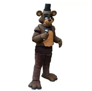 Cinco noches en Freddy's FNAF juguete espeluznante Freddy Fazbear mascota disfraz traje Halloween Navidad cumpleaños vestido adultos