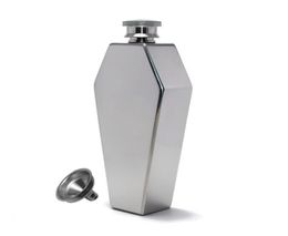 Five-point Star Portable 35oz Mini Hip Flask en acier inoxydable Creative Mute Liquor Flasks Wine Bottle avec entonnoir pour femmes Drin4468554