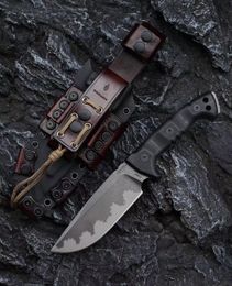 Cuchillo de hoja fija Mi.ller M-33, cuchillos de cocina de bolsillo, utilidad de rescate, herramientas EDC