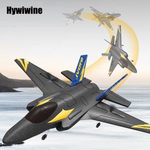 Fixedwing Plane RC Airplane 24g 4ch 6axis Gyroscope Balance automatique Rollover EPP Aircraft électrique Fighter Glider Toys 240509