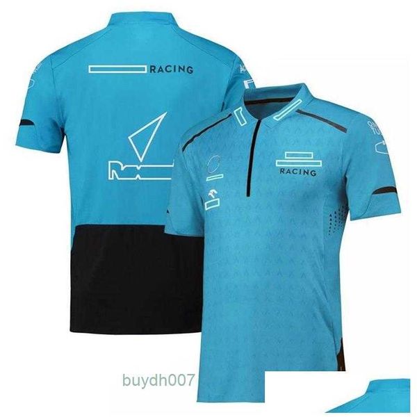 Fk80 Polos para hombre Ropa de motociclista Camiseta del equipo F1 Nueva camiseta Nded Serie de carreras para hombre Top deportivo Entrega directa Móviles Accesorios para motocicletas Personalizable