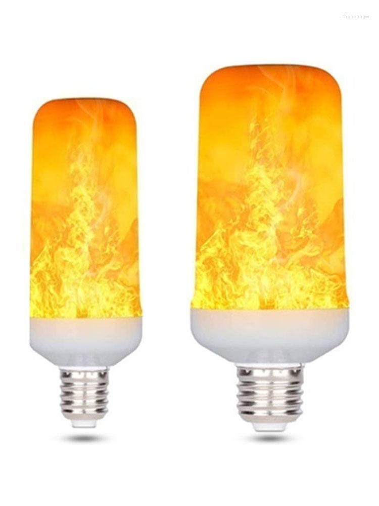 Flame Effect Decorative Bulb Dynamic Light E27 Creative Simulation Night Christmas Lighting Lamp