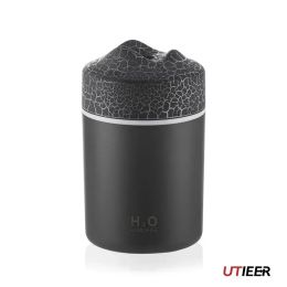 Humidificador de llama Máquina de aromaterapia Pequeña mini automóvil doméstico Volcán USB Spray de alta capacidad Atomizador de la oficina