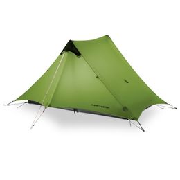 FLAME'S CREED LanShan 2 Persoons Outdoor Ultralight Camping Tent 3 Seizoen Professionele 15D Silnylon Stangloze 220216