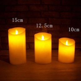 Flameless LED-kaarsen Lichte afstandsbediening Valentine Lamp Bruiloft Decoratie