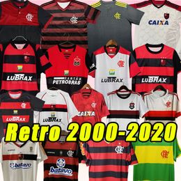 Flamengo Josiel Williams Mens Soccer Jerseys Kleberson Adriano Retro Home Football Shirt Camisetas de Futebol 00 01 03 04 05 08 09 2002 2004 2007 2010 2014 2000 2001