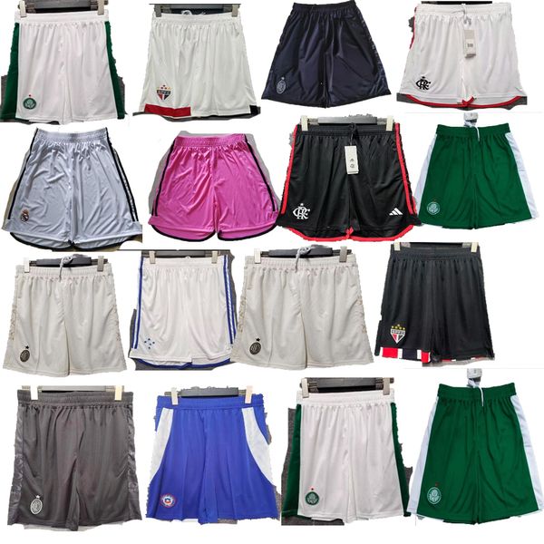 Flamengo shorts de fútbol livianos y cómodos 24 25 Diego E. Ribeiro Gabi Pantalones de fútbol Pedro de Arrascaeta Jersey Camisa Luiz 2023 2024 Home Away