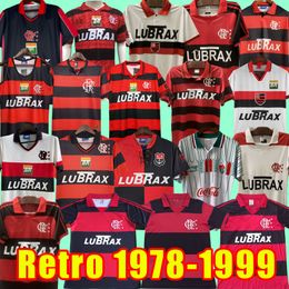Flamengo retro -versie voetbalshirts flamenco Adriano Josiel Williams Emerson Kleberson voetbalhirt uniform 95 96 98 99 72 1980 1987 1990 1994 1993 1995 1996 1999